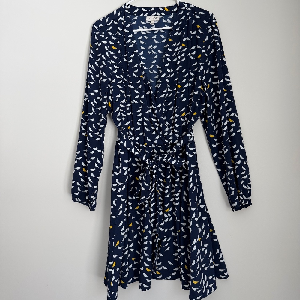 Maison Jules Spring Wrap Dress – Size XXL – Work & Casual